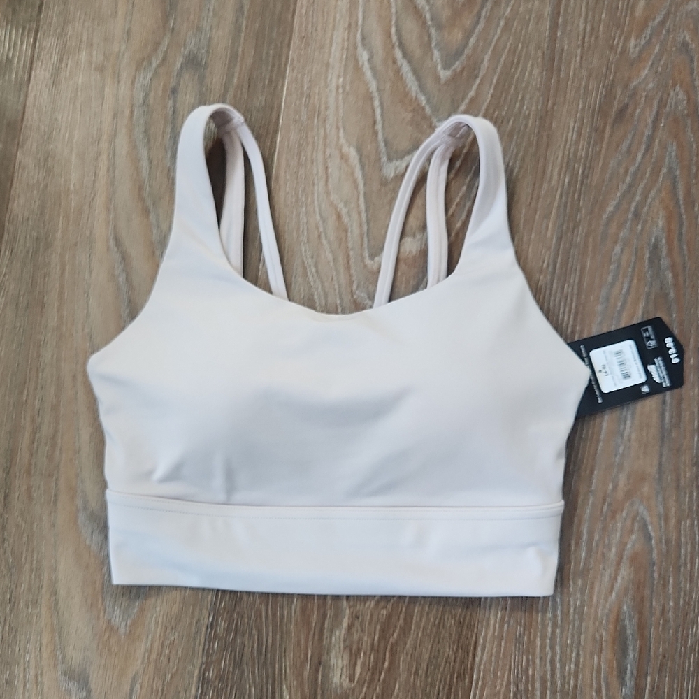Avia Cream Sports Bra NWT